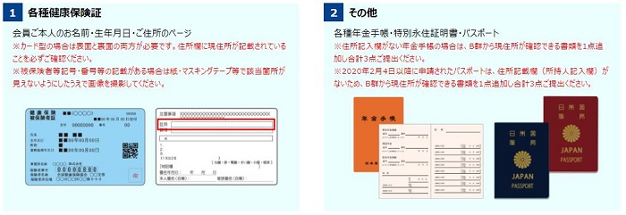 顔写真付きの身分証がない場合の提出法